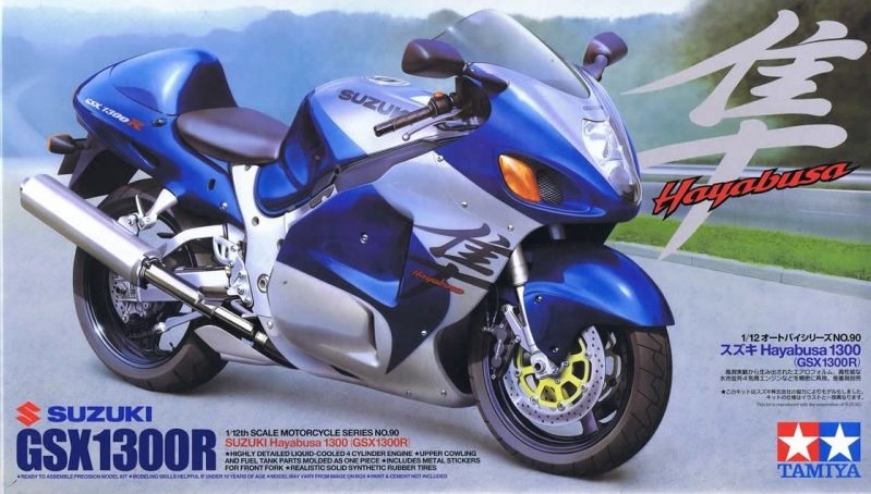 Tamiya 14090 Suzuki Hayabusa (1/12) 