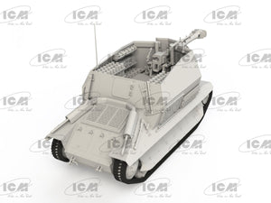ICM 35340 10.5cm leFH 16(Sf) auf Geschutzwagen FCM36 (f) 1/35 – immagine 5