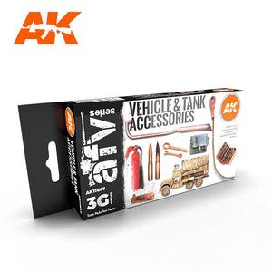 AK Interactive AK11647 Accessoires pour véhicules et réservoirs 3G 6 x 17 ml