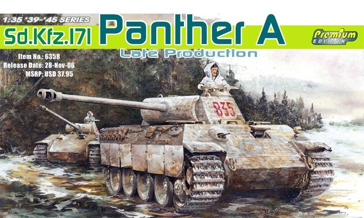Dragon 6358 Sd.Kfz. 171 Panther Ausf A 1/35