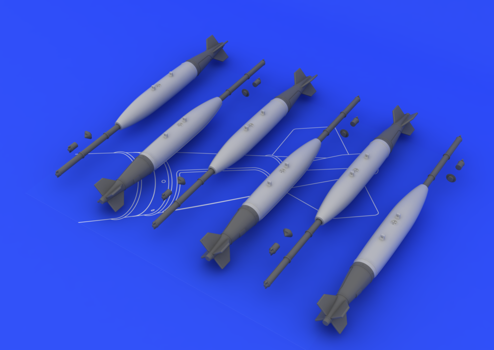 Eduard SIN648129 A-1 armament TAMIYA 1/48 – imagen 5
