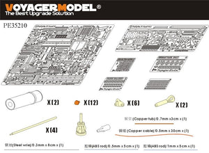 Voyager Model PE35210 WWII German Pz.Kpfw.IV Ausf.H for TAMIYA 35209 1/35 – imagen 2