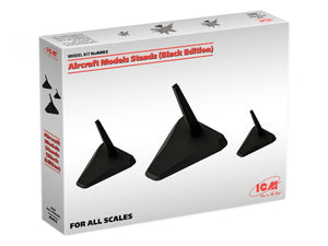 ICM A002 Aircraft Models Stands (Black Edition) – zdjęcie 2