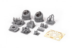 Eduard 648826 F4F-3 engine late PRINT EDUARD 1/48 – imagen 4