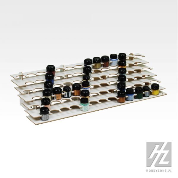 Hobby Zone HZ-s2s (26mm) Duży Stojak na farby modelarskie – immagine 3