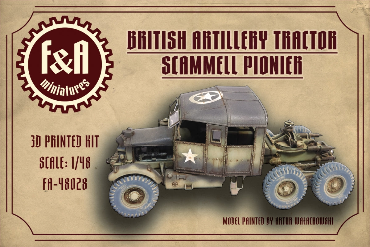 F&amp;A Miniatures FA-48028 Scammell Pioneer Tank Transport 1/48