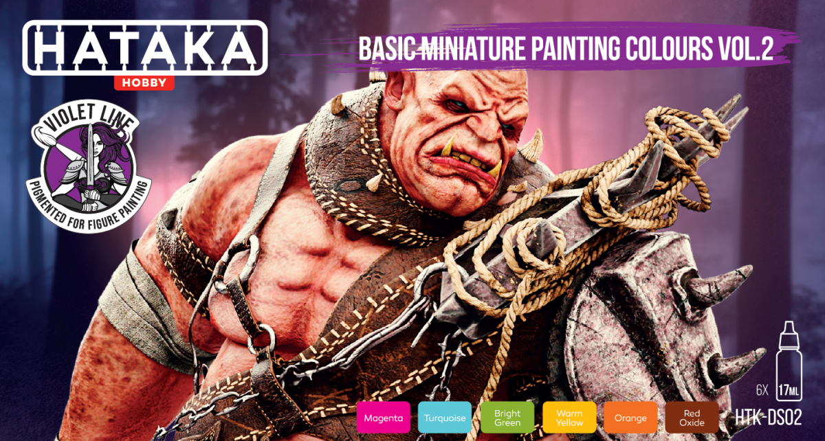 Hataka HTK-DS02 Basic Miniature Painting Colors vol. 2 – image 3
