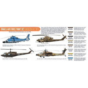Hataka HTK-CS71 Israeli Air Force paint set (modern rotors) – Bild 3
