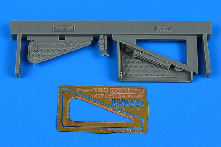Panneau d'inspection Aires 2246 Fw 190 - maquette Revell au 1/32 (début de production)