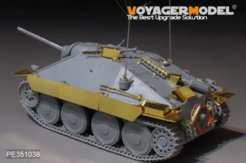 Voyager Model PE351038A WWII German Sd.Kfz.138/2 Hetzer Tank Destroyer Middle Version（B ver include Gun Barrel）（For DRAGON 6037 6066 9148）1/35 – imagen 2