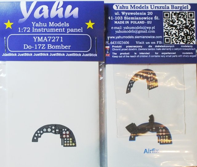 Yahu YMA7271 Do-17 Z Bomber (Airfix) 1/72