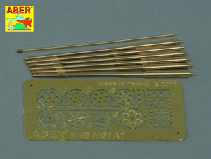 Aber A48 050 Set of barrels for 20 mm gun M61A1used in modern US Force aircrafts 1/48 – imagen 9