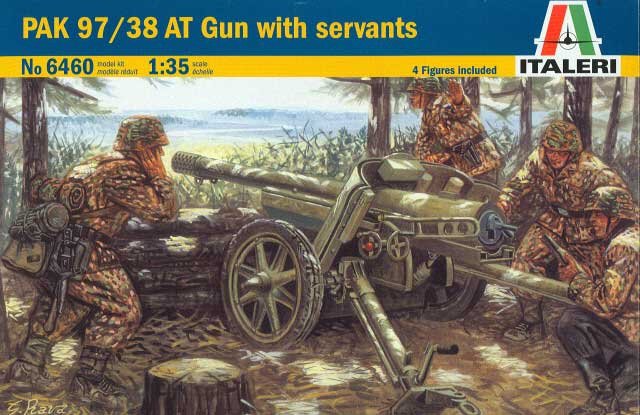 Italeri 6460 PAK 97/38 Canon antichar avec serviteurs (1/35)
