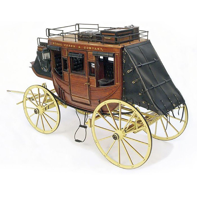 Artesania Latina 20340 Dyliżans Stage Coach 1848 1/10 – imagen 3