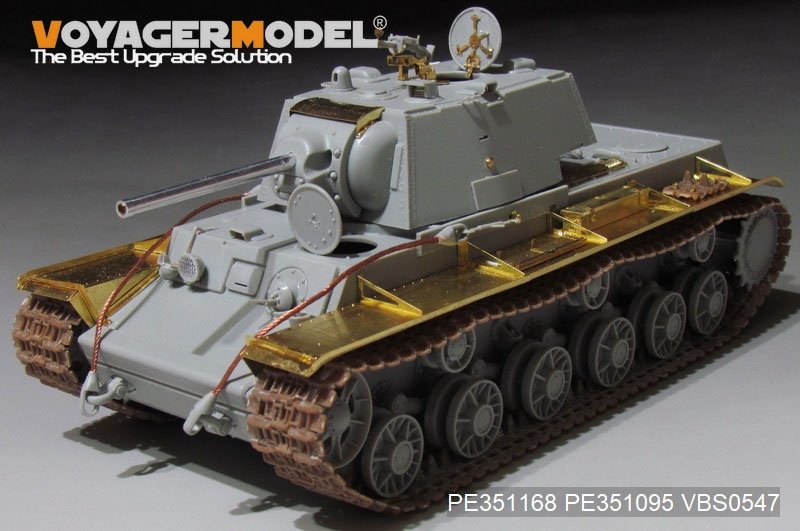 Voyager Model PE351168B WWII Russian KV-1 Mod.1942 Basic（B ver include Gun Barrel）(For TRUMPETER 09597) 1/35 – Bild 2