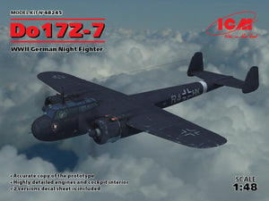 ICM 48245 Do 17Z-7, Chasseur de nuit allemand de la Seconde Guerre mondiale (1/48)