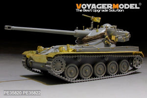 Voyager Model PE35820 Modern French AMX-13/75 light tank basic (smoke discharger, Atenna base Include）For TAKOM 2036 1/35 – immagine 9