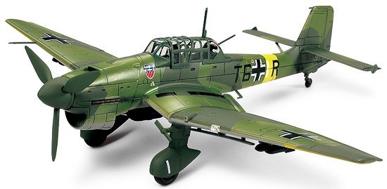 Tamiya 60776 Junkers Ju87 B-2/R-2 Stuka 1/72 – immagine 2