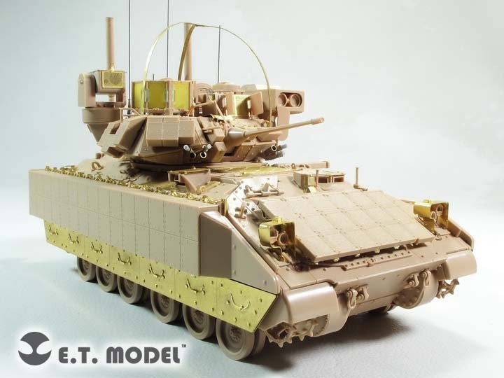 E.T. Model E35-224 US Army M2/M3 BRADLEY IFV Schurzen (For Meng Kit) 1/35 – immagine 2