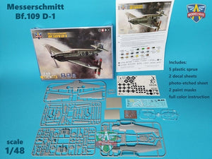 Modelsvit 4806 Messerschmitt Bf.109 D-1 1/48 – image 6