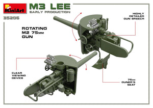 Miniart 35206 M3 Lee première production avec intérieur 1/35 – image 9