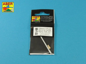 Aber 72L-66 130 mm C-70 gun barrel for Soviet tank JS-7 1/72 – imagen 8