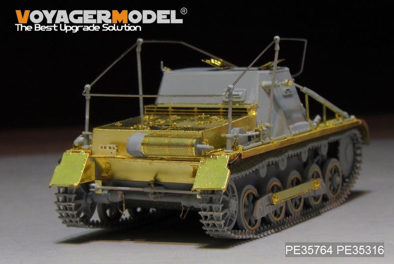 Voyager Model PE35764 WWII German Pz.Bef.Wg.I Command tank (Sd.Kfz. 265) basic For DRAGON 6218/6597 1/35 – image 3