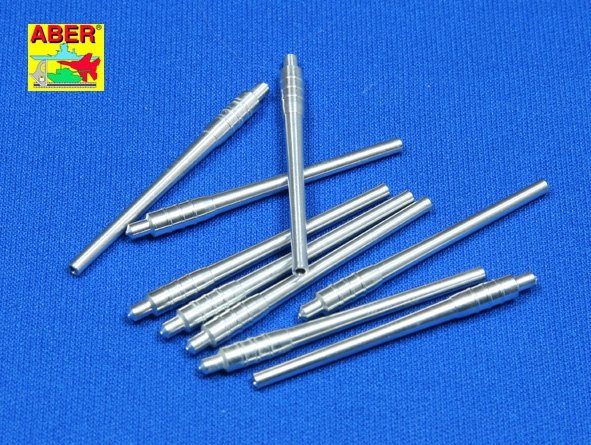 Aber 350L-09 Ensemble de 9 canons de 460 mm pour les navires japonais Yamato et Musashi (1/350)