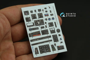 Quinta Studio QD32103 He 219 3D-Printed &amp;amp; coloured Interior on decal paper ( ZM SWS ) 1/32 – zdjęcie 12