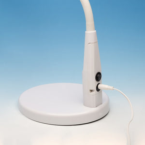 Lightcraft LC8080USB-EU Compact LED Desk Magnifier Lamp / Kompaktowa Biurkowa Lampka Powiększająca LED – imagen 6