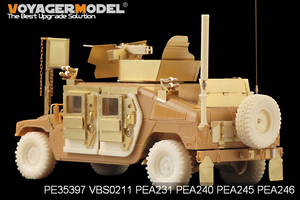 Voyager Model PEA246 Modern HUMVEE family bullet-proof door (For TAMIYA/BRONCO) 1/35 – imagen 9