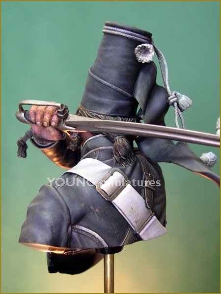 Young Miniatures YH1836 The DeathFrederick the Great&amp;#39;s 5th Hussars 1/10 – imagen 4