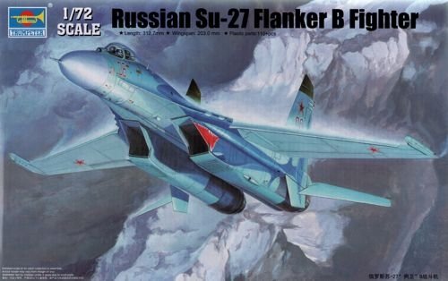 Trumpeter 01660 Russian Su-27 Flanker B Fighter 1/72