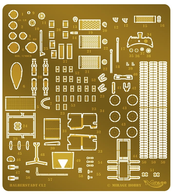 Mirage Hobby 481405 Halberstadt CL.II 1/48 – immagine 12
