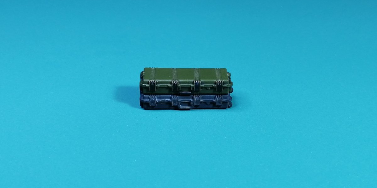 Eureka XXL E-063 Modern US Army PELICAN M249 Machine Gun Case 1/35 – zdjęcie 4