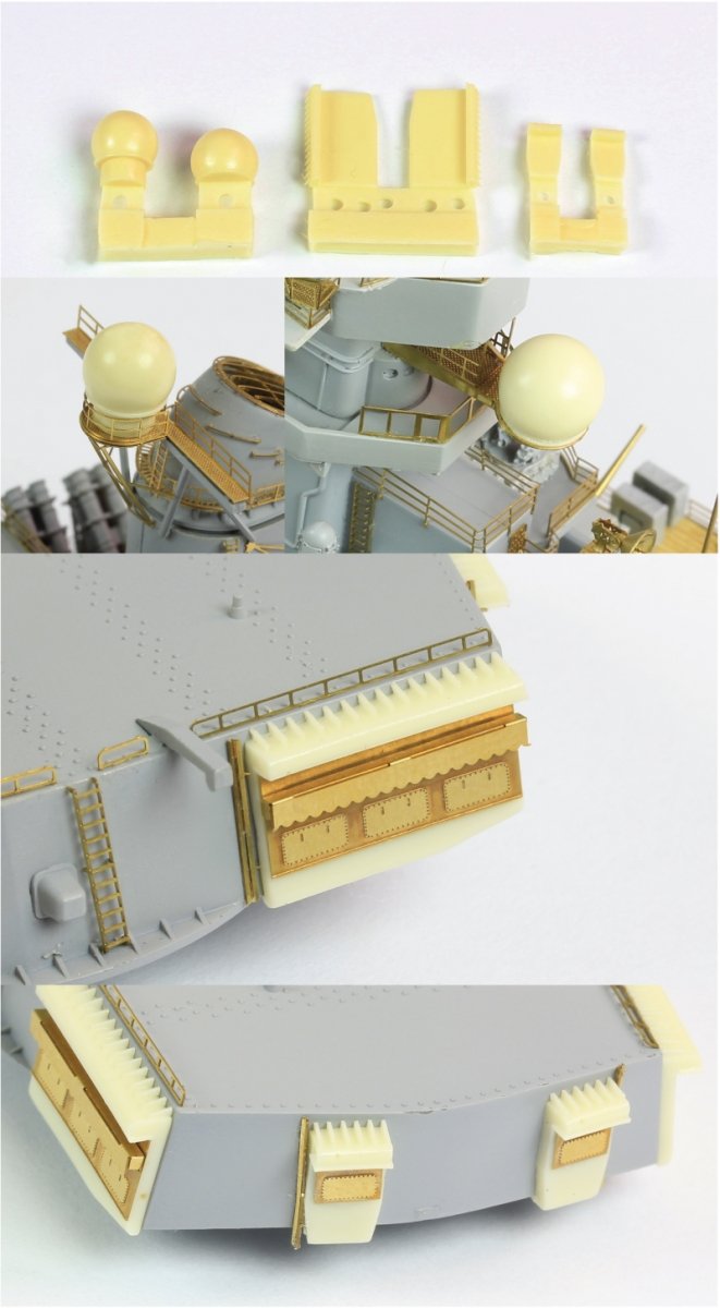 Pontos 31010F1 USS Wisconsin 1991 Kit d&amp;#39;extension 1/350 – image 2