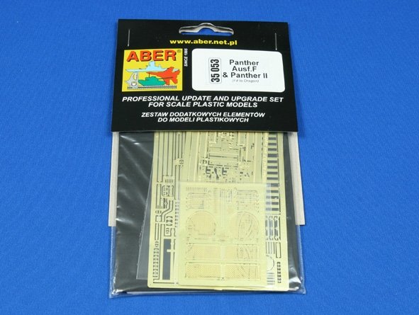 Aber 35053 Panther Ausf.F and Panther II (DRA) 1/35 – imagen 3