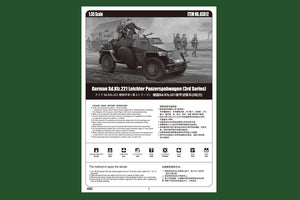 Hobby Boss 83812 allemand Sd.Kfz.221 Leichter Panzerspahwagen (3e série)  – image 2