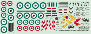 Décalcomanies ModelMaker D48155 MiG-17 AUTOUR DU MONDE - FRESQUE ASIATIQUE PARTIE I 1/48 – image 3