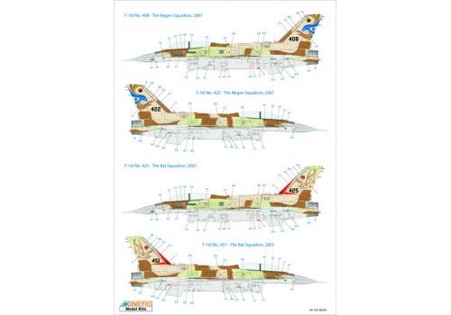 Kinetic K48006 F-16I SURF 1/48 – immagine 2