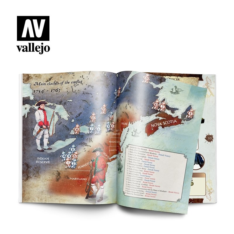 Vallejo 75044 Peinture Guerre : Guerre de Sept Ans (Franc et Indienne) EN – image 4