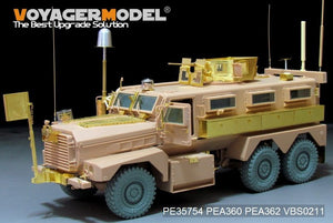 Voyager Model PEA360 Modern US COUGAR 6X6 MRAP Road Wheels Ver.A (6PCESS) 1/35 – imagen 2