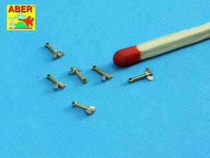 Aber 16111 Wing nuts PE nuts with turned bolt x 30 pcs. 1/16 – imagen 4