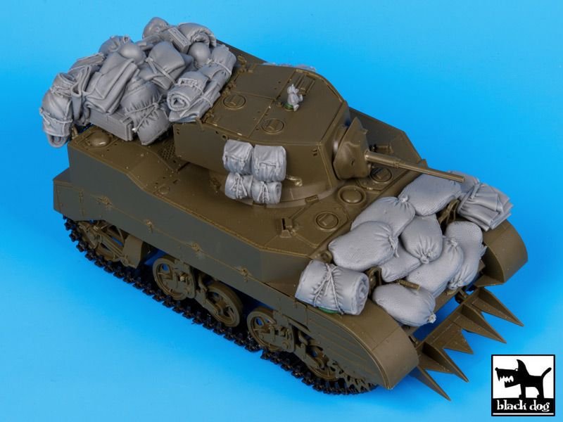 Ensemble d&amp;#39;accessoires Black Dog T35056 M5A1 1/35 – image 4
