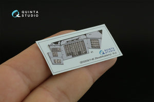 Quinta Studio QD32039 F-4E 3D-Printed &amp;amp; coloured Interior on decal paper (Revell) 1/32 – imagen 12