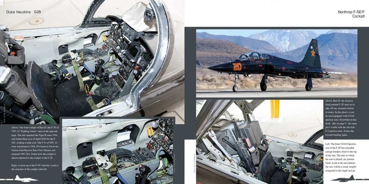HMH Publications DH-028 Northrop F-5 Freedom Fighter &amp;amp; Tiger II - Aircraft in Detail 028 (English Version) – Bild 5