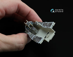 Quinta Studio QD32003 F-16C 3D-Printed &amp;amp; coloured Interior on decal paper (for Tamiya kit) 1/32 – imagen 8