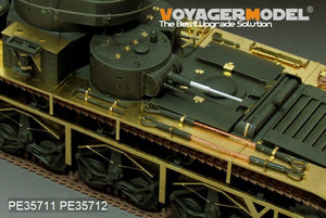 Voyager Model PE35711 WWII Russian T-35 Heavy Tank Basic (Gun barrel Include) (For HobbyBoss 83841) 1/35 – imagen 2