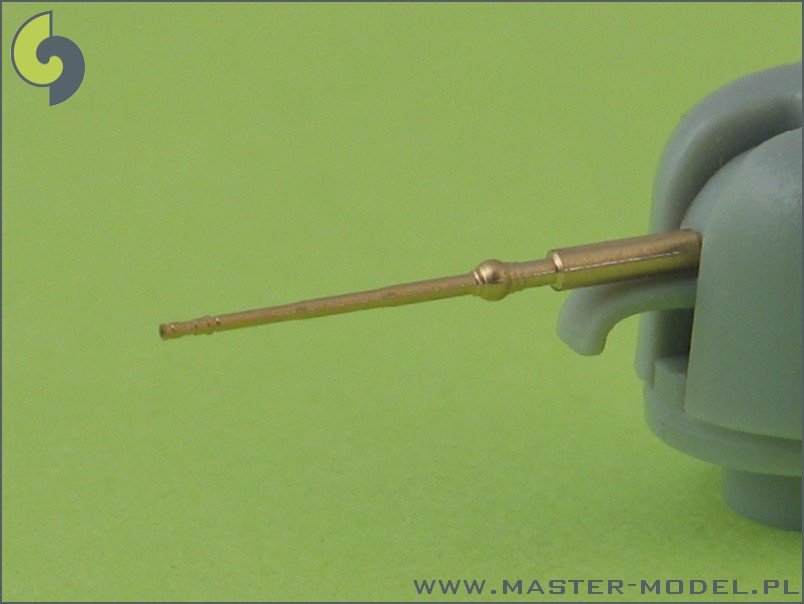 Master SM-350-035 OTO-Melara 76 mm/62 (3&amp;quot;) gun barrels (2pcs) – imagen 2