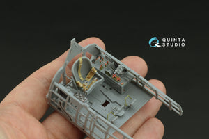 Quinta Studio QD32240 Mitsubishi J2M3 Raiden 3D-Printed &amp;amp; coloured Interior on decal paper (Zoukei Mura) 1/32 – imagen 10